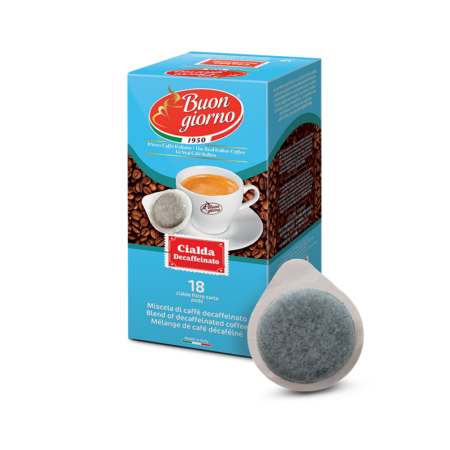 Caffe Buongiorno Sublime DECA PODS 18pcs kawa mielona bezkofeinowa w kapsułach