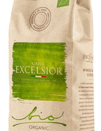 Caffe EXCELSIOR BIO 100% ARABICA 1kg włoska kawa ziarnista BIO