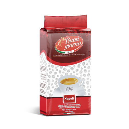 Caffe Buongiorno NAPOLI 250g włoska kawa mielona