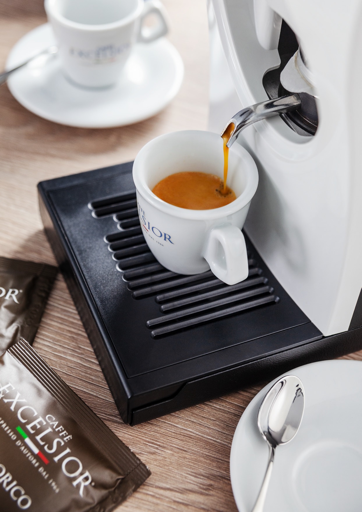 Caffe EXCELSIOR PANAMA 1kg włoska kawa ziarnista - obrazek 4