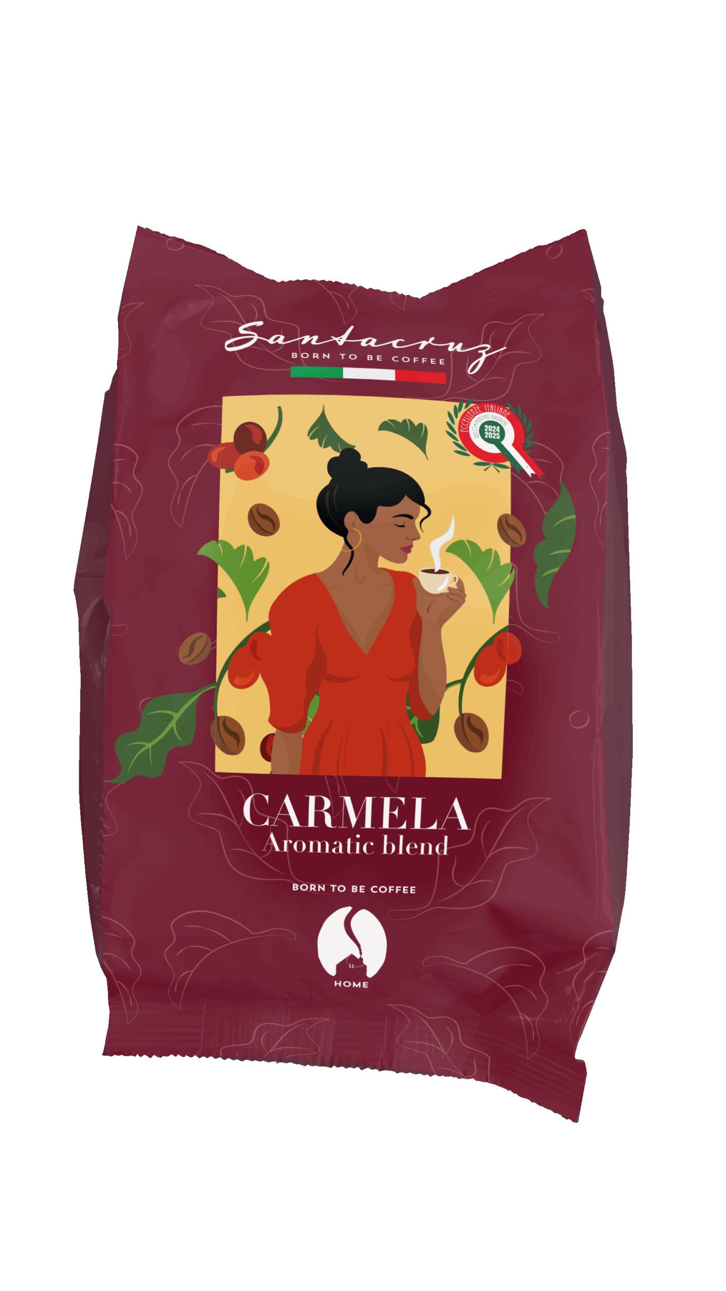 Caffe SANTACRUZ PASSION-CARMELA 1kg kawa ziarnista