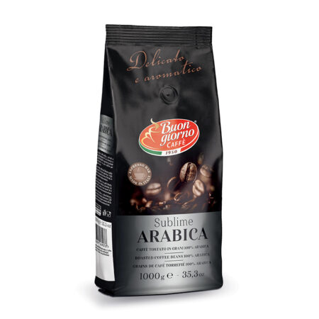 Caffe BuonGiorno Sublime 100% ARABICA 1kg włoska kawa ziarnista