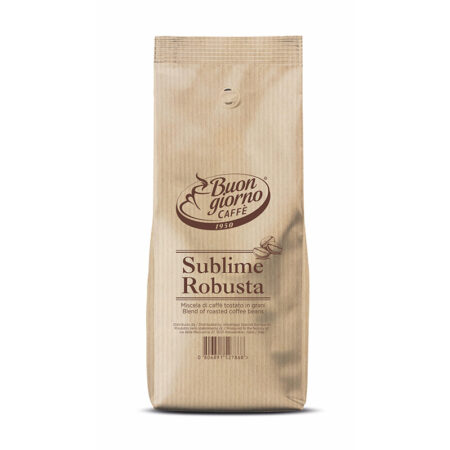Caffe Buongiorno Sublime 100% ROBUSTA 1kg włoska kawa ziarnista